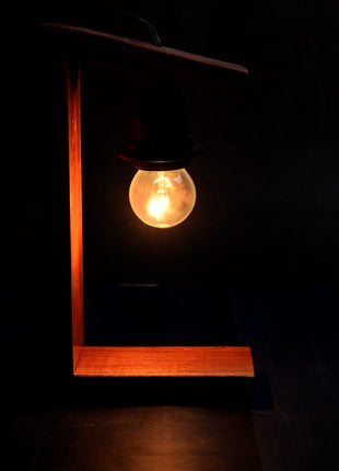 Beautiful Unique Wooden Table lamp