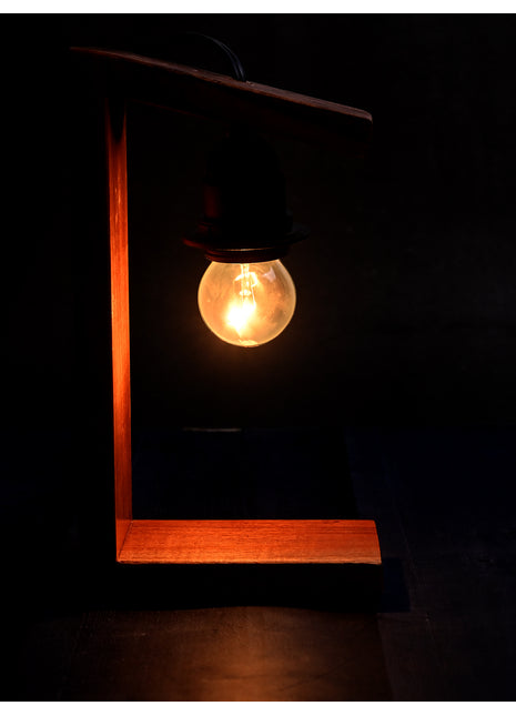 Beautiful Unique Wooden Table lamp