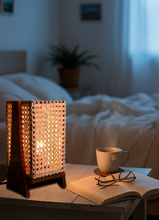 Beautiful Unique Wooden Table lamp