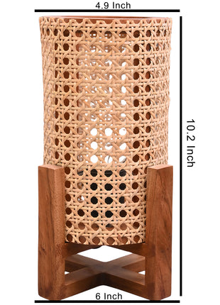 Beautiful Unique Wooden Table lamp