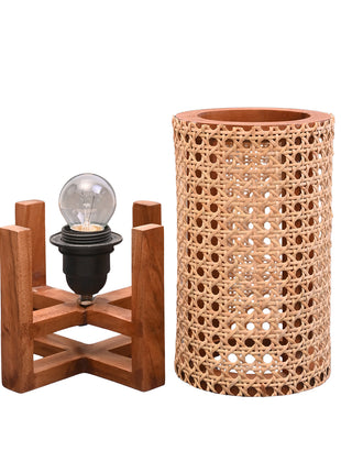 Beautiful Unique Wooden Table lamp