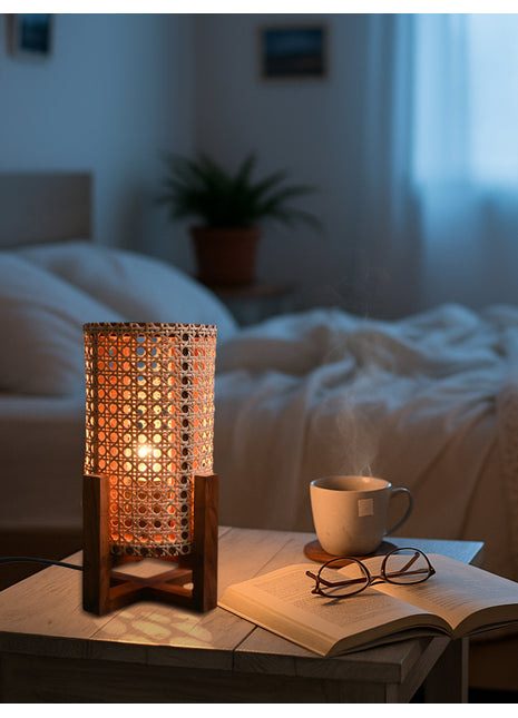 Beautiful Unique Wooden Table lamp