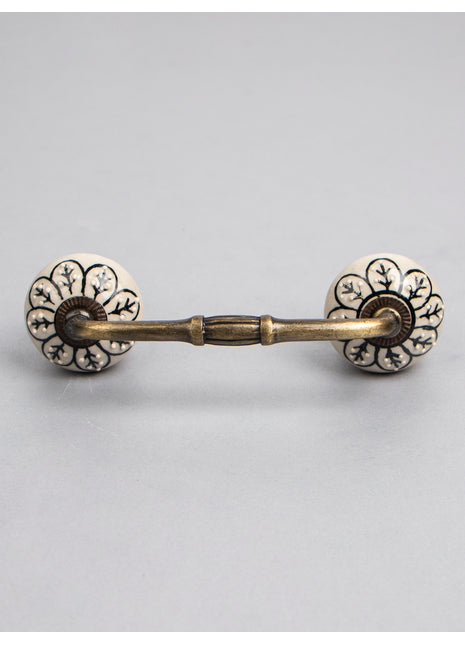 Black design Ceramic Door Pull