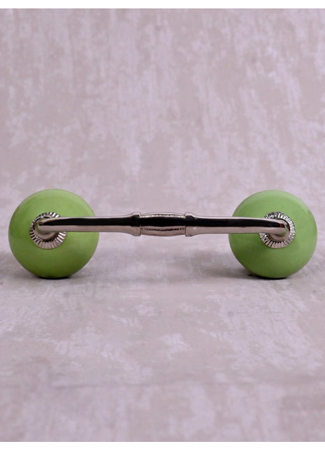 Green Ceramic Cabinet Pull