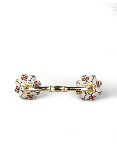 Unique Multicolor Melon Ceramic Door Pull