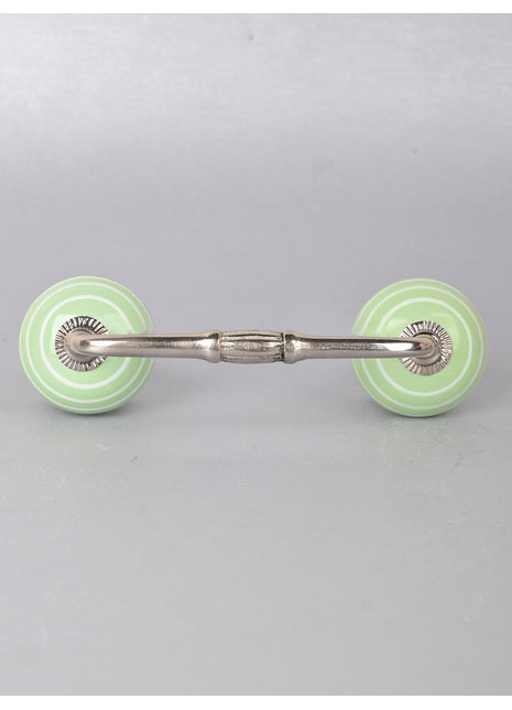Green Color Ceramic Cebinet Pull