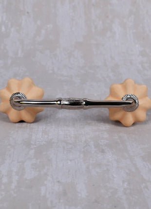 Yellow Ceramic Knob, Curtain Tie & Pull Bundle