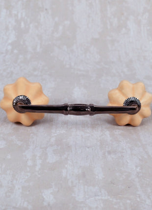 Flower Shaped Design Ceramic Kitchen Cabinet Pull