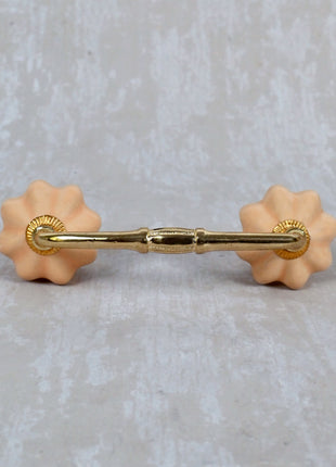 Flower Shaped Design Ceramic Kitchen Cabinet Pull