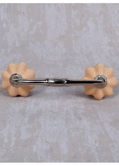 Flower Shaped Design Ceramic Kitchen Cabinet Pull