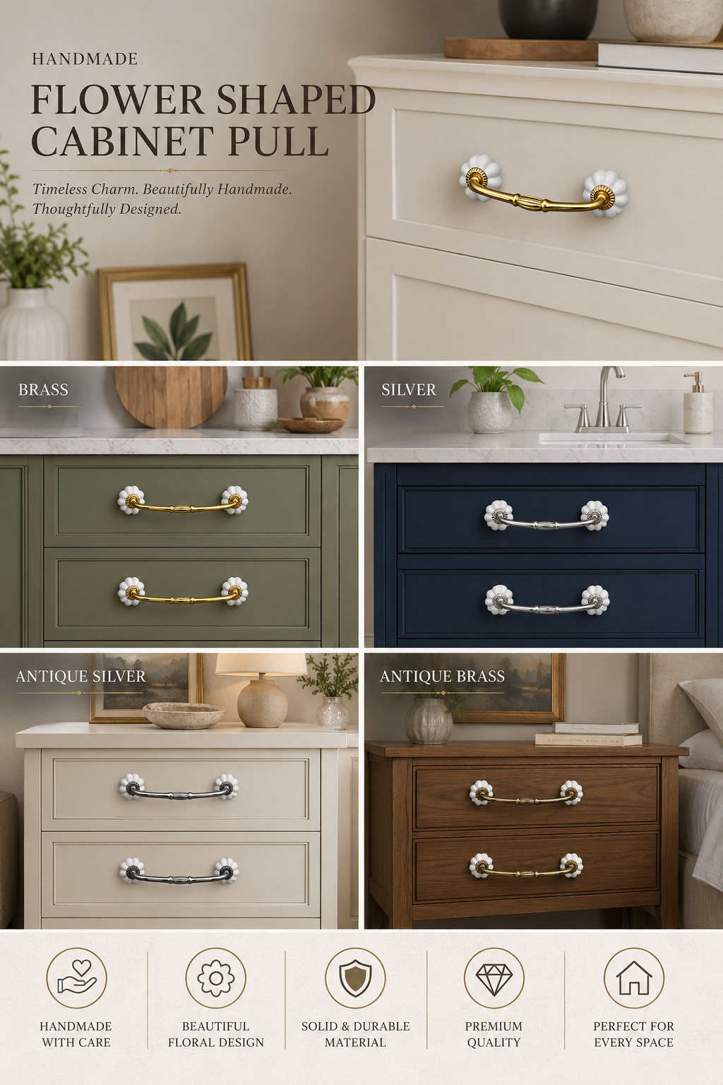 drawer pulls for dresser Leather Cabinet Pulls