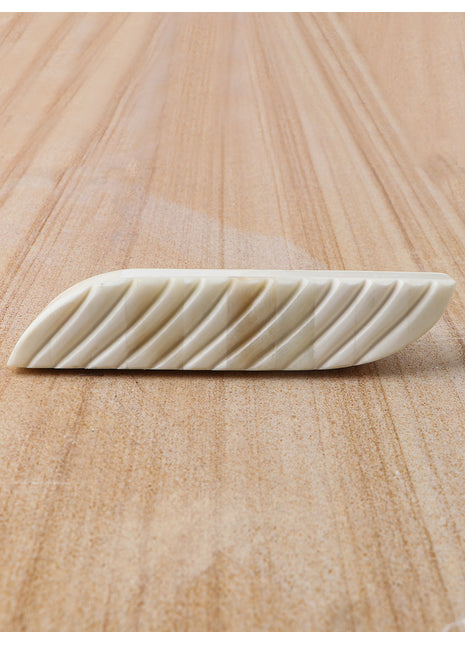 Natural Handmade Horn Bone Drawer Pull-Cream