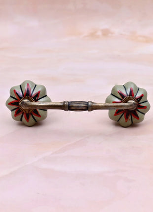 Multicolor Ceramic Knob Door Pull