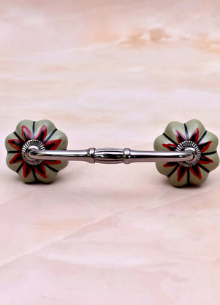 Multicolor Ceramic Knob Door Pull