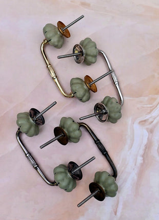 Multicolor Ceramic Knob Door Pull