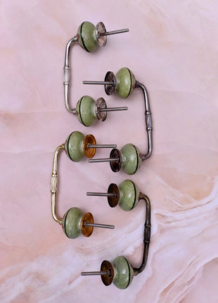 Handmade Ceramic Cabinet Knob Door Pull