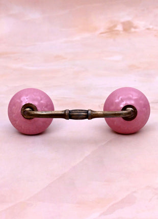 Pink Ceramic Knob Door Pull