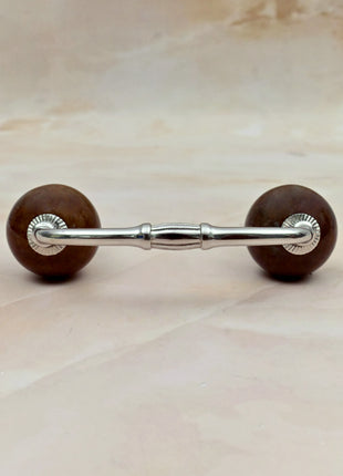 Brown Ceramic Knob Door Pull
