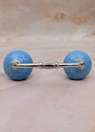 Turquoise Ceramic Knob Door Pull
