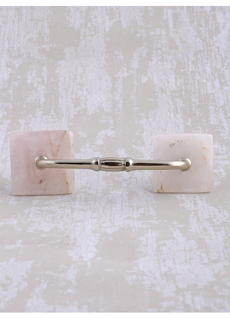 Agate Natural Gemstone Cabinet Furniture Pull - Pink