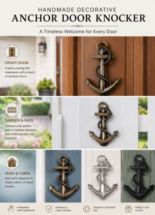 Decorative Antique Brass Door Knocker