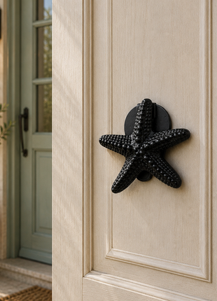 Decorative Star Fish Shape Antique Door Knocker