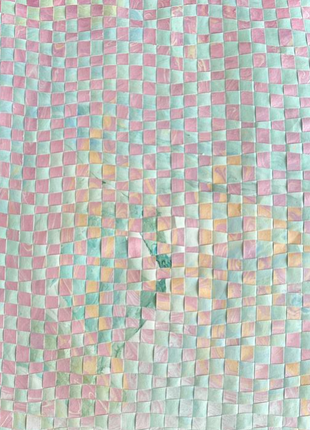Suminagashi Weave Art Series 3 — Pastel Palette (Pink, Mint)