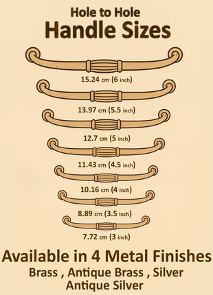 Off White Ceramic Cabinet Pull