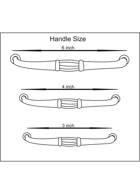 Multicolor Round Ceramic Kitchen Cabinet Pull