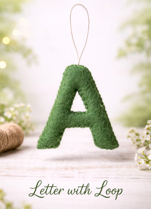 Personalized Felt Name Garland – Custom Baby Name Banner with Soft Felt Letters for Nursery & Baby Shower Decor