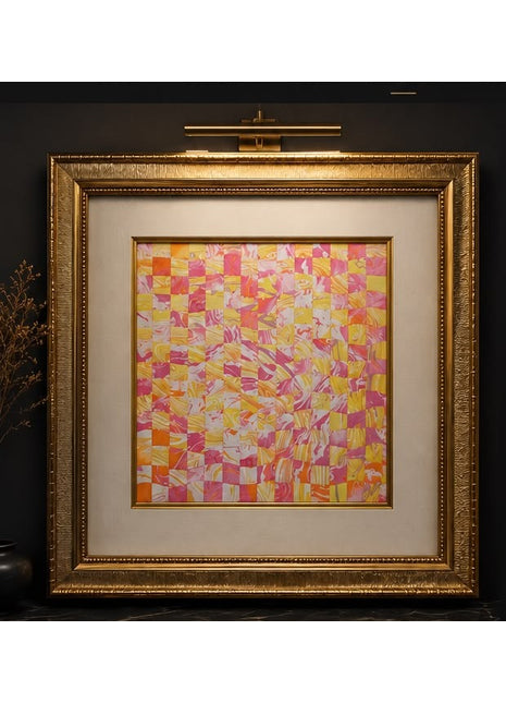 Original handmade Suminagashi artwork