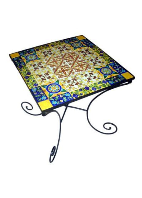Pottery Tile Coffee Table - Design - NBPICT-001