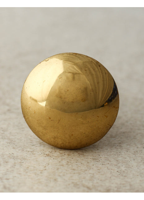 Brass plain  knob