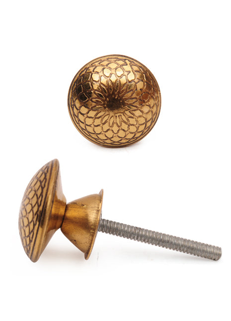 Brass knob-AAH-019-Small