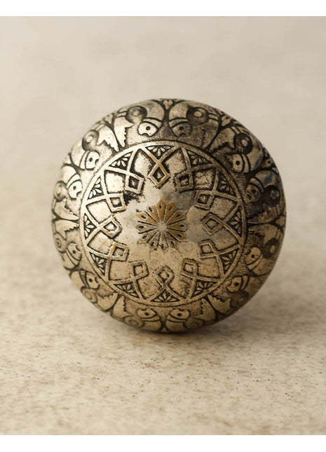 Sliver Color Brass Metal knob-AAH-026