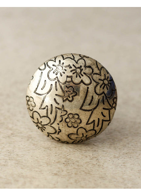 Sliver Color Brass knob-AAH-027