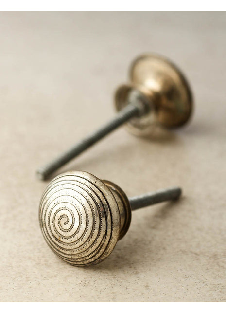 Sliver Color Brass knob-AAH-028