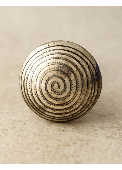 Sliver Color Brass knob-AAH-028