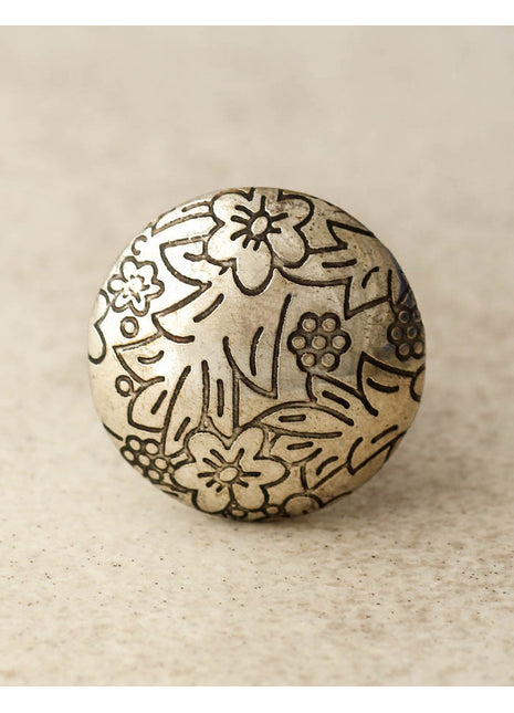 Silver Metal Drawer knob