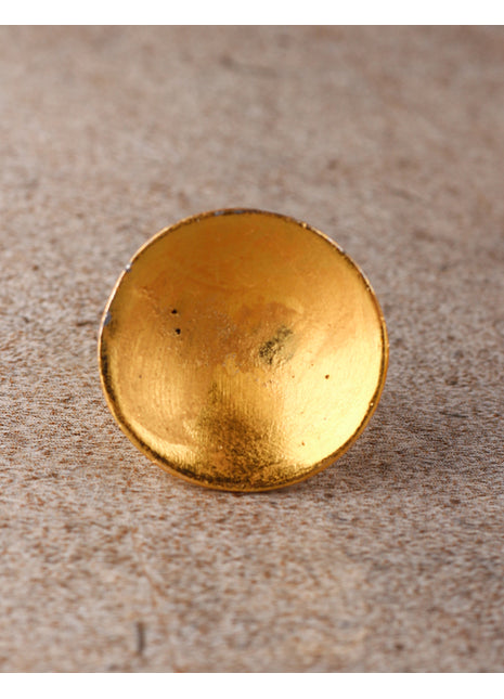 Brass look Round Metal Knob