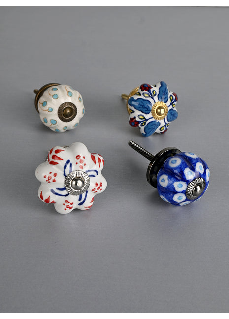 Assorted Color & Design Different Ceramic Knob