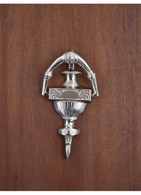 Decorative Silver Door Knocker