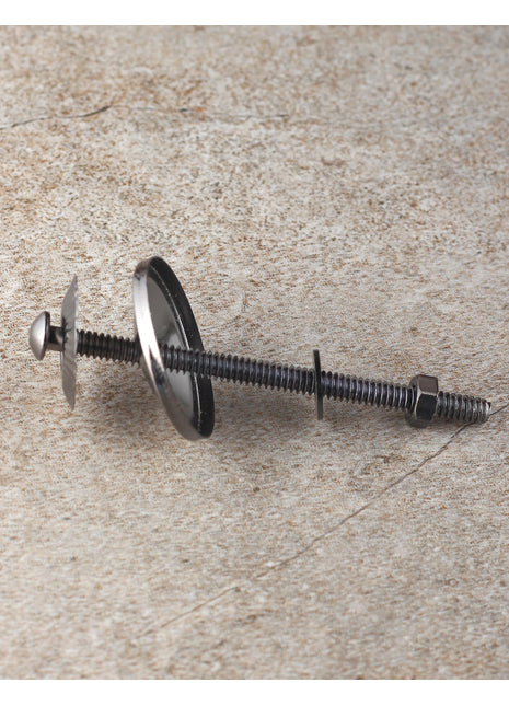 Silver Antique Set of 5 Screw