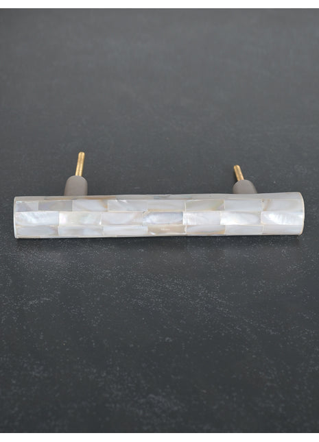 Unique Mother of Pearl Cabinet Pulls, Pulls for Drawers, Cabinet Hardware - Round Shape