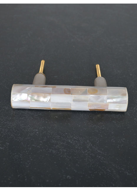 Beautiful Mother of Pearl Cabinet Pulls, Pulls for Drawers, Cabinet Hardware - Round Shape Handle