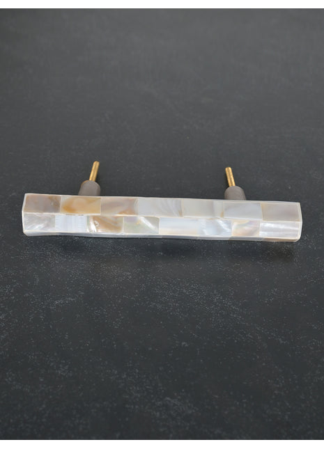 Beautiful Mother of Pearl Cabinet Pulls, Pulls for Drawers, Cabinet Hardware- Hexagon Shape