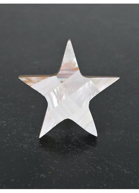Unique Mother of Pearl Star Shape Cabinet Knob