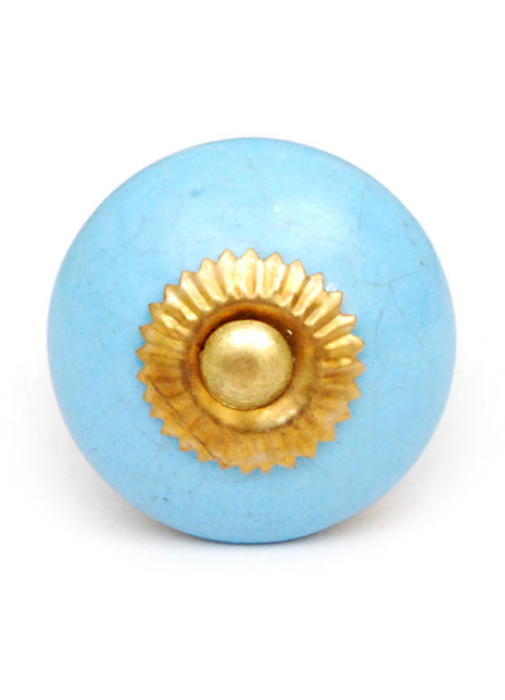 Elegant Turquoise Kitchen Cabinet Knob