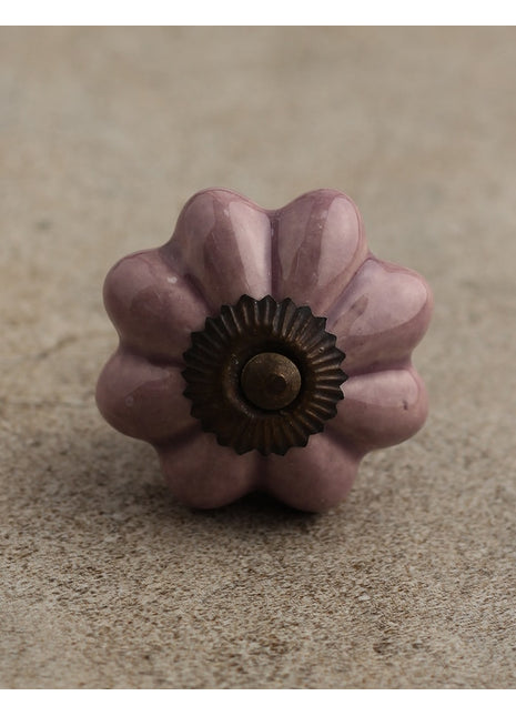 Well Designed Melon Ceramic Drawer Knob