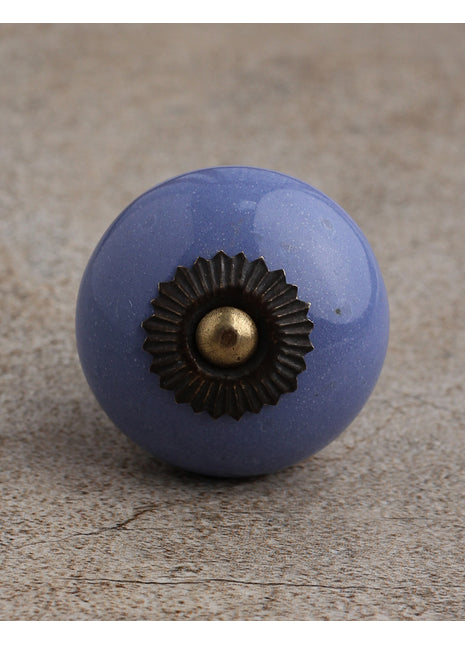 Stylish Light Purple Ceramic Dresser Cabinet Knob